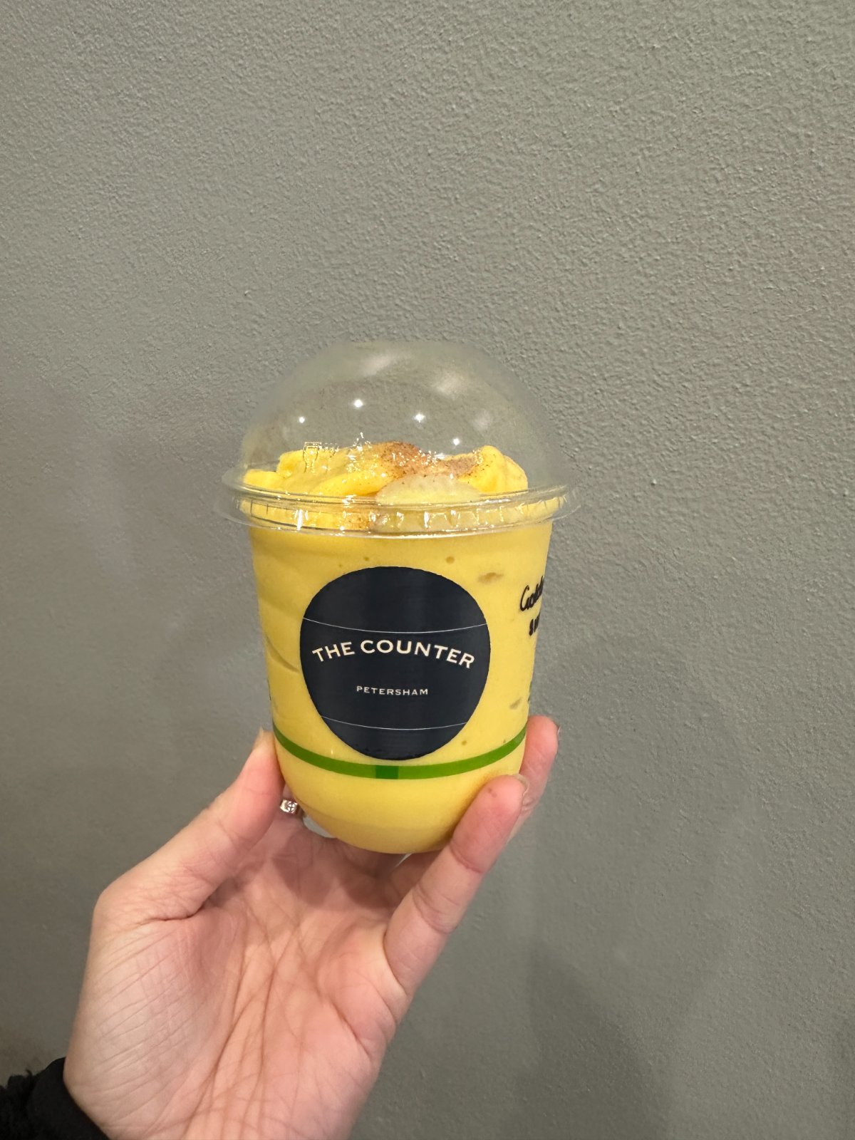 The Counter Petersham branded cold cup